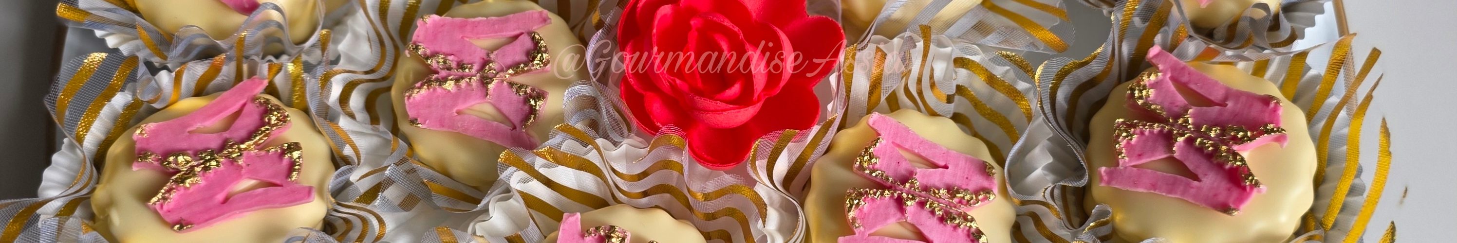 Sablés à la Crème Russe et Fraise des Bois