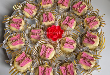 Sablés à la Crème Russe et Fraise des Bois