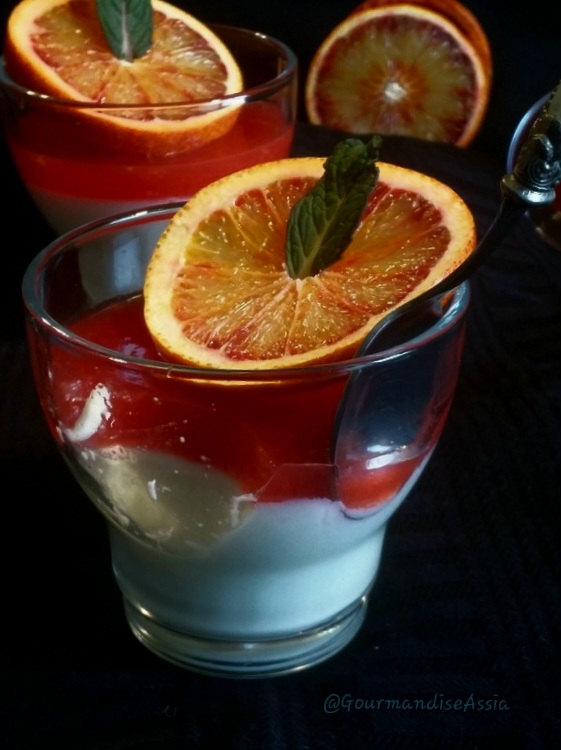 Panna Cotta Amandes et Orange 