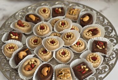 Nougat sans cuisson inspirées du { Turrón de Jijona }