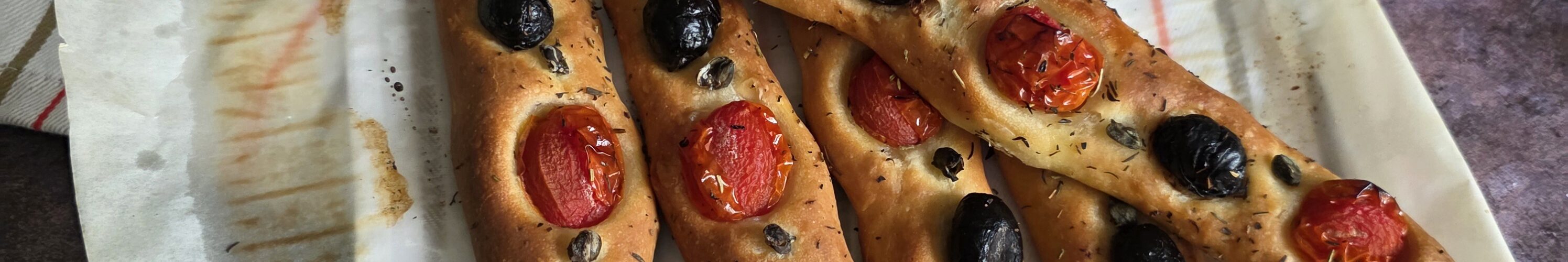 Baguettes Briochées façon Focaccia