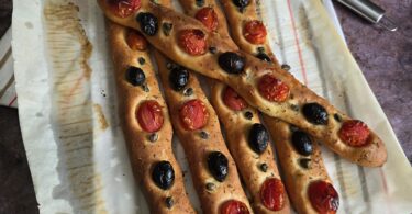 Baguettes Briochées façon Focaccia