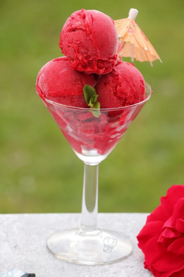 Sorbet aux 2 ingredients