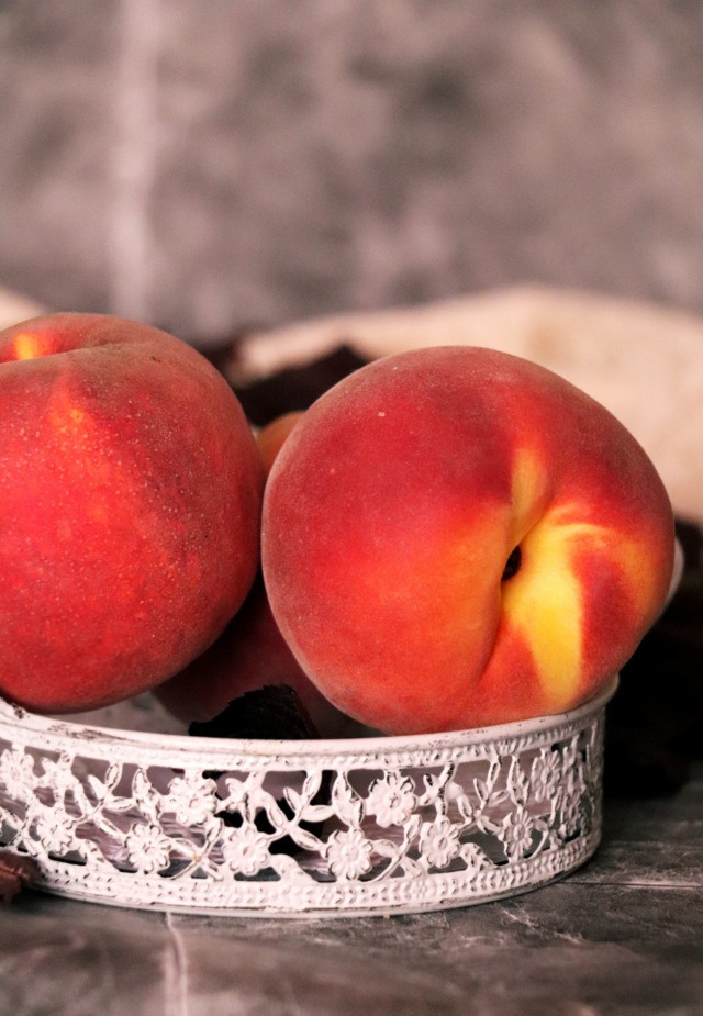 Clafoutis aux Pêches Cacahuète