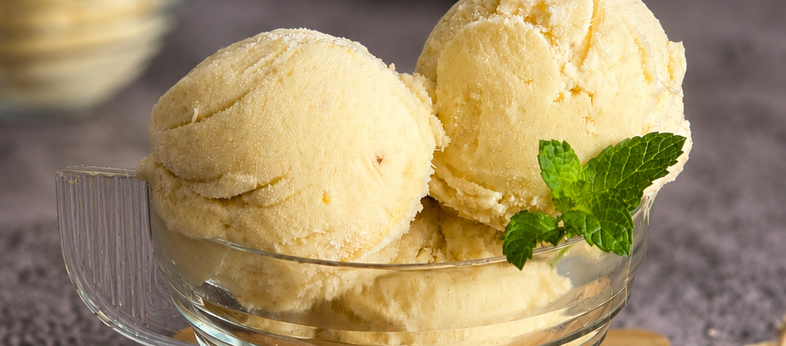 Glace Ananas et Banane