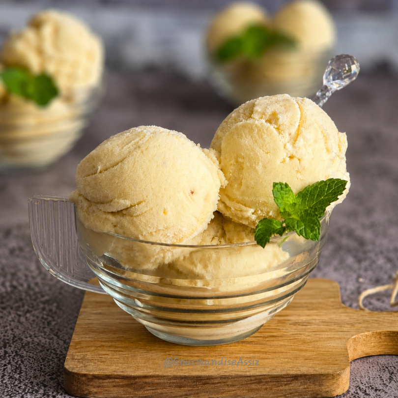 Glace Ananas et Banane