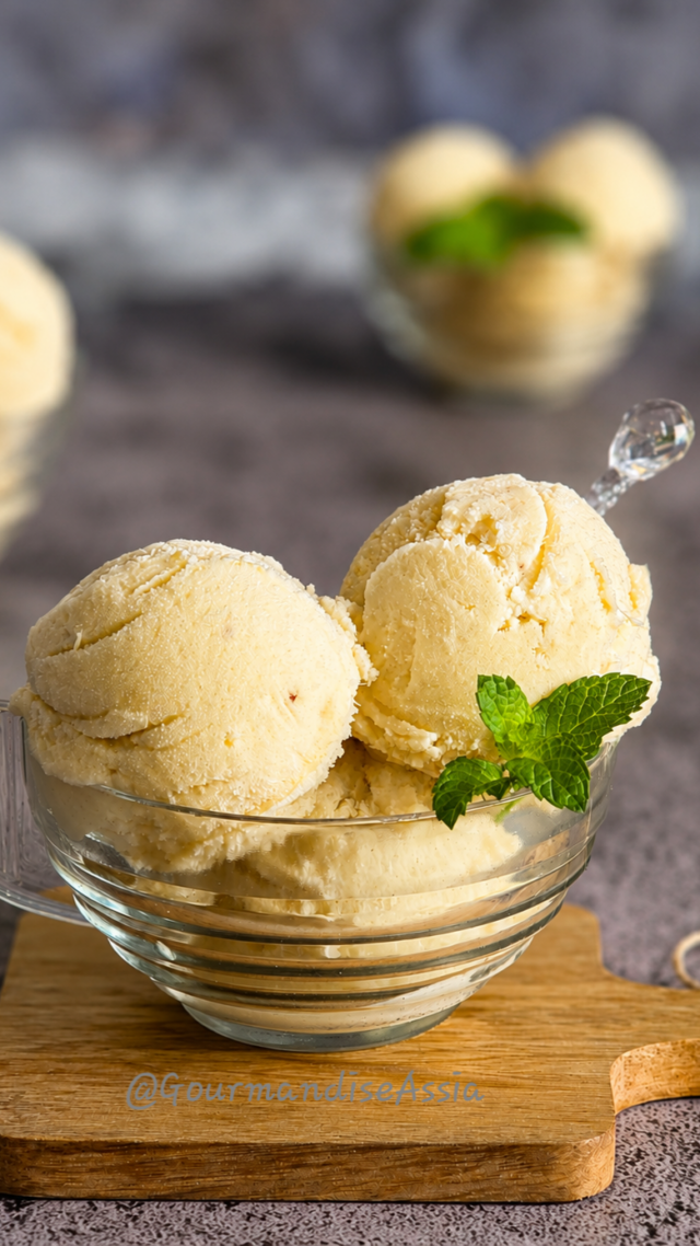 Glace Ananas et Banane 