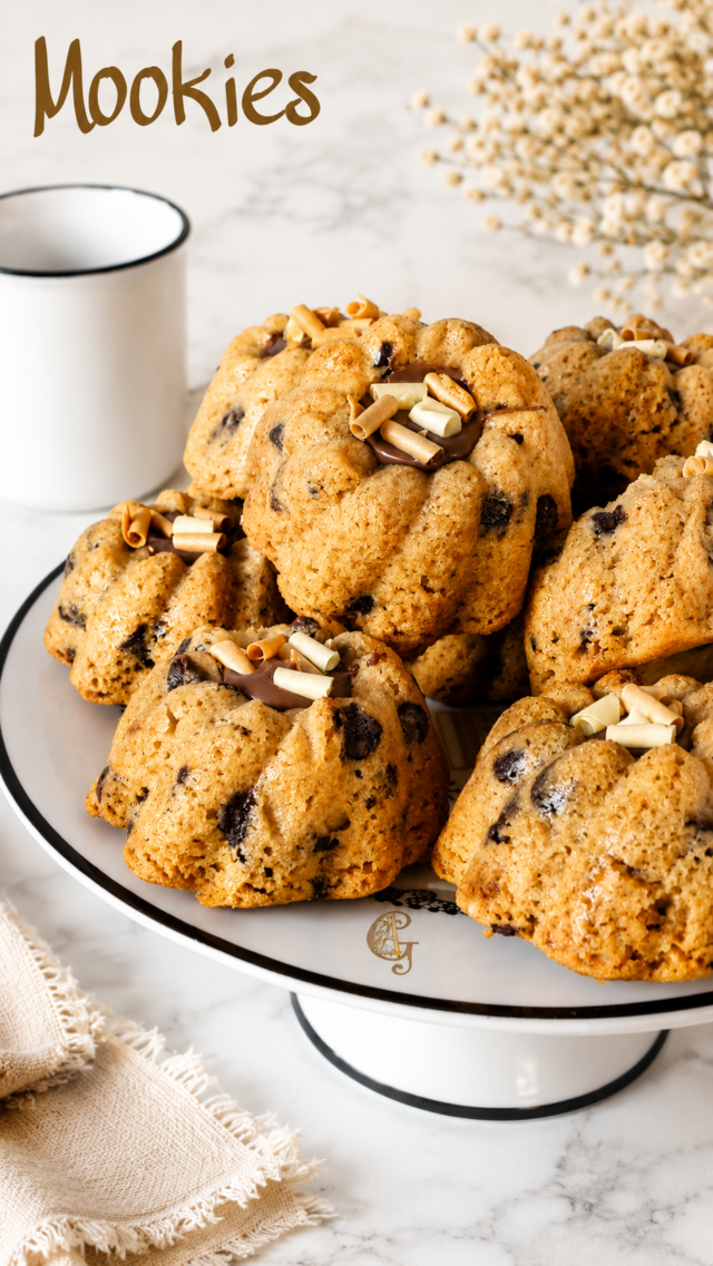 Mookies ou Muffins Cookies au Sucre de Coco
