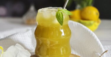 Citronnade au Citron et Basilic