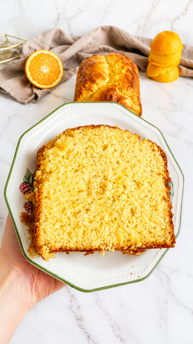 Cake ultra Moelleux à l'Orange