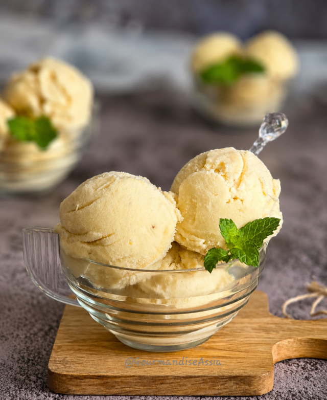 Glace Ananas et Banane 