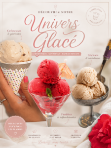 Glace Ananas et Banane à la Vanille