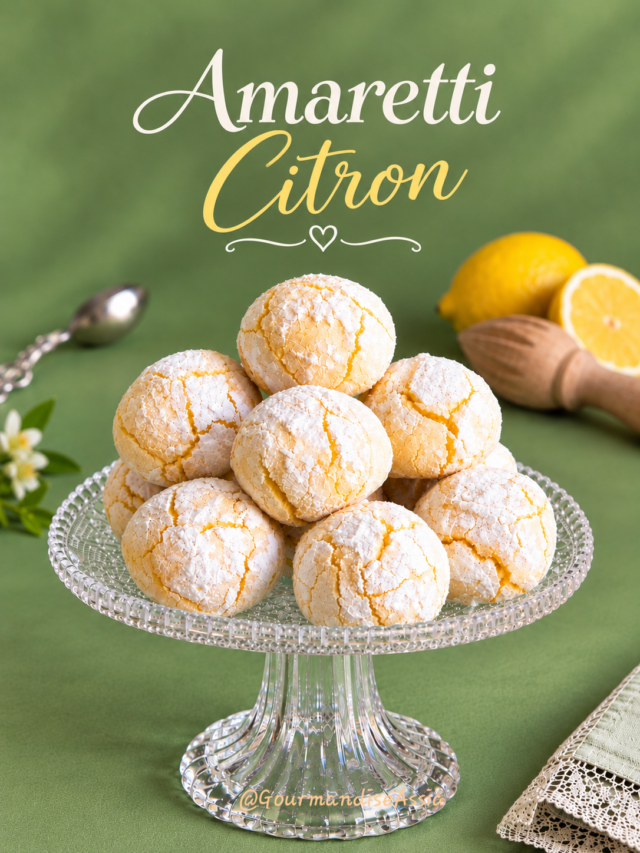 Amaretti au Citron