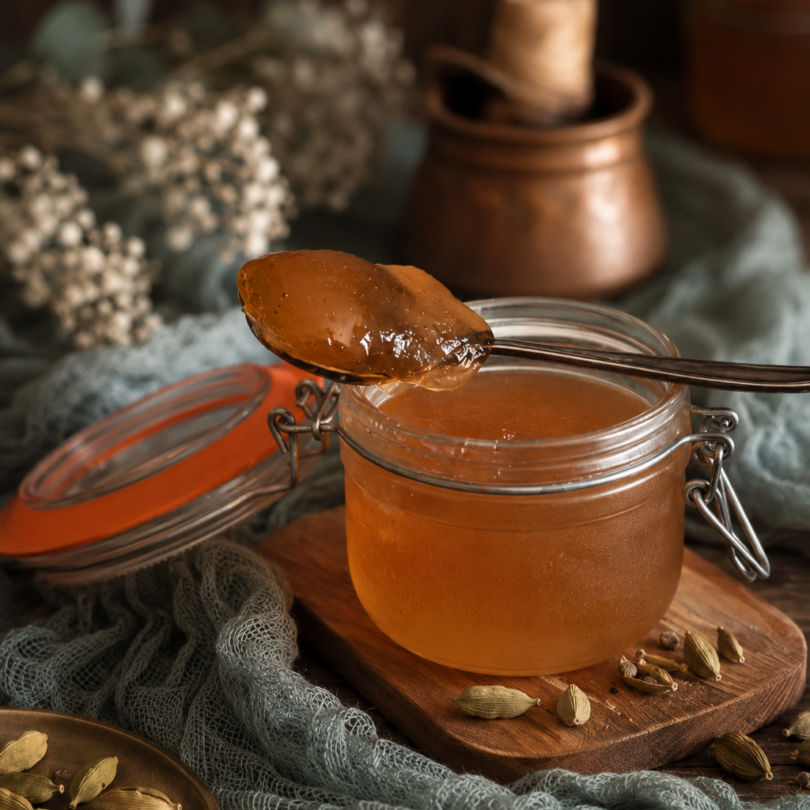 Gelée de Pommes à la Cardamome