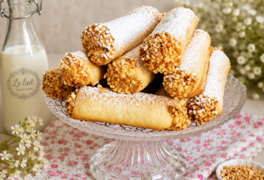 Rouleaux Fourrés à la Crème