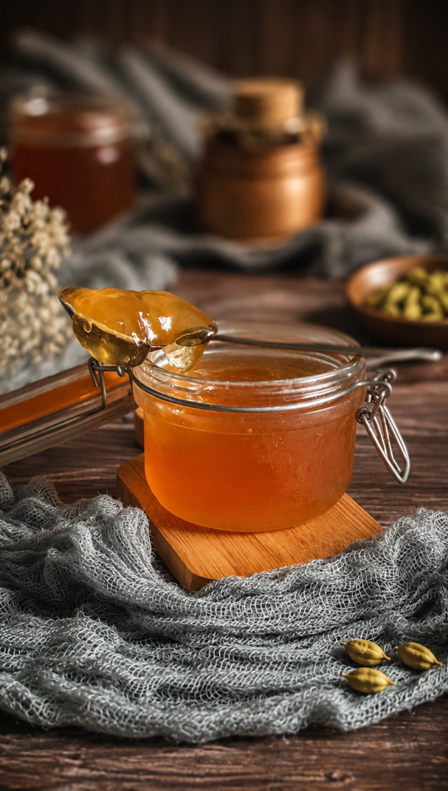 Gelée de Pommes à la Cardamome