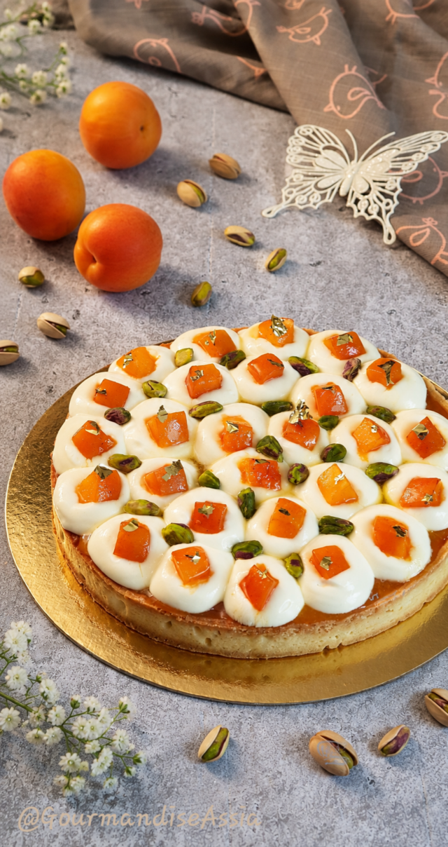 Tarte Abricot au Romarin