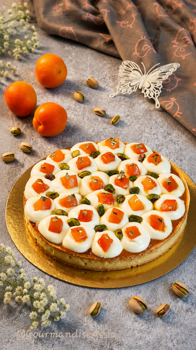 Tarte Abricot au Romarin