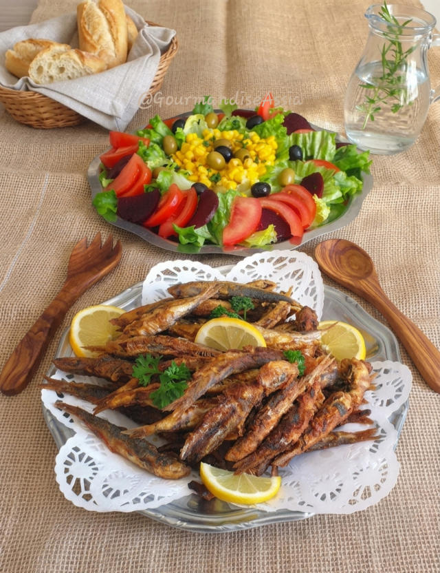 Sardine Frite à l'Algérienne