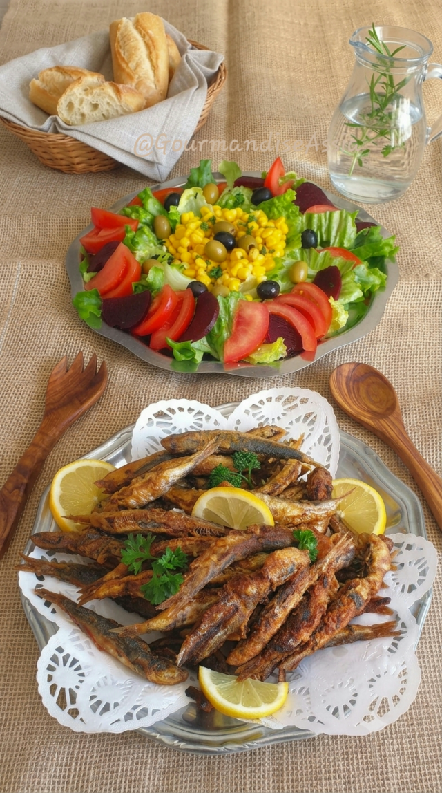 Sardine Frite à l'Algérienne