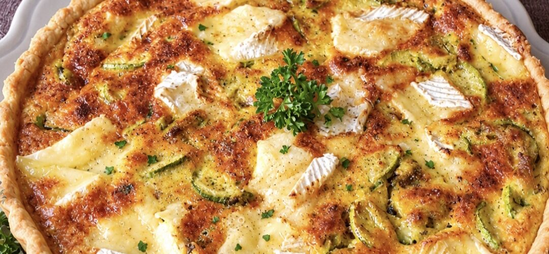 Tarte à la Courgette au Camembert