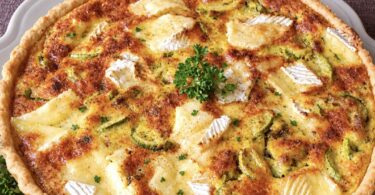 Tarte à la Courgette au Camembert