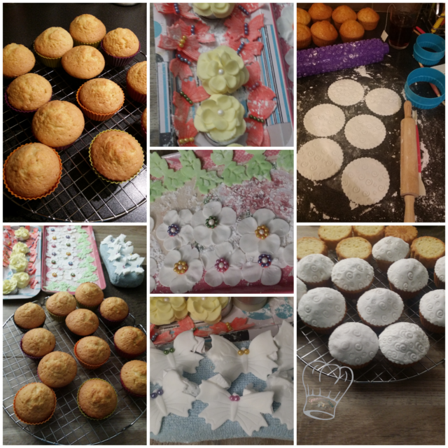 THE Cupcakes avec la Pâte Magique