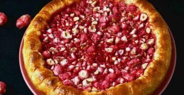 Tarte Briochée aux Pralines Roses