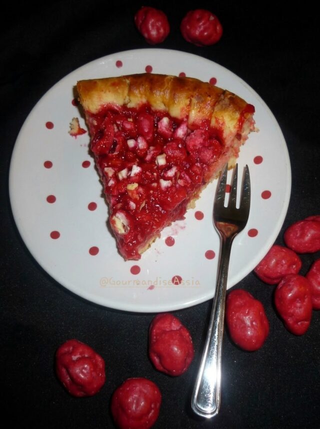 Tarte Briochée aux Pralines Roses