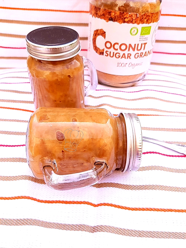 Compote Banane Poire et Pomme au Sucre de Coco