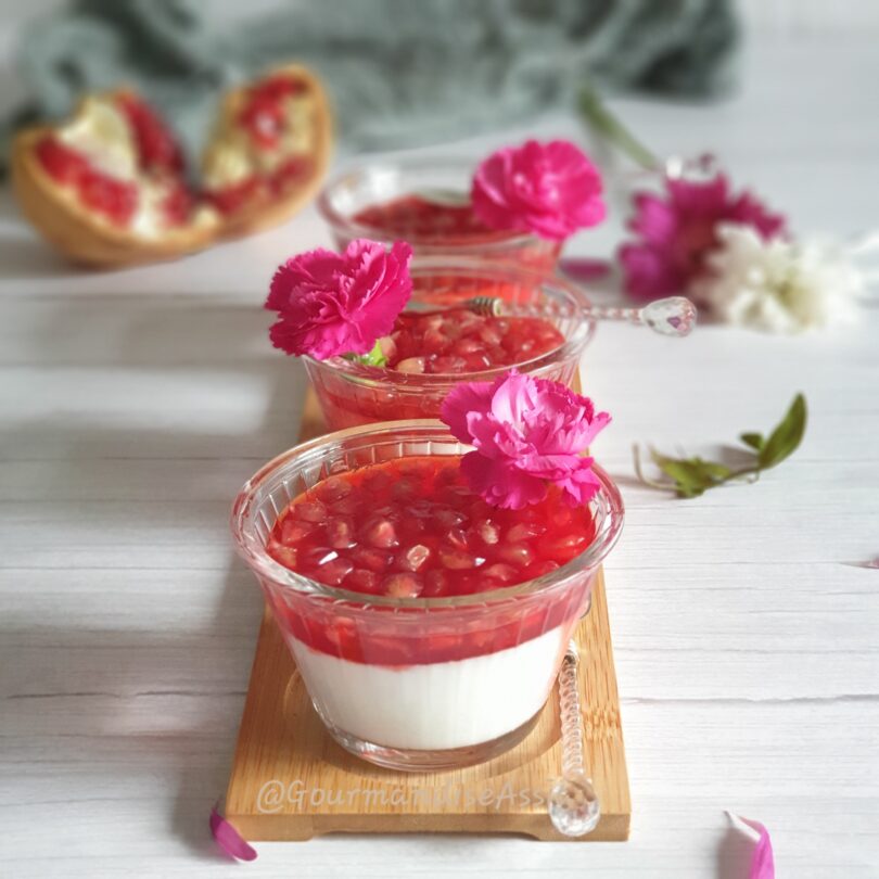 Verrine au Fromage et Skyr à la Grenade