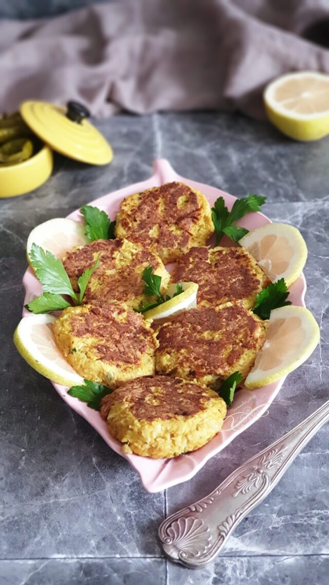 Galettes au Curry de Chou Fleur et Curcuma
