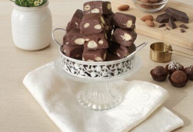 Fudges au Chocolat et Praliné Maison
