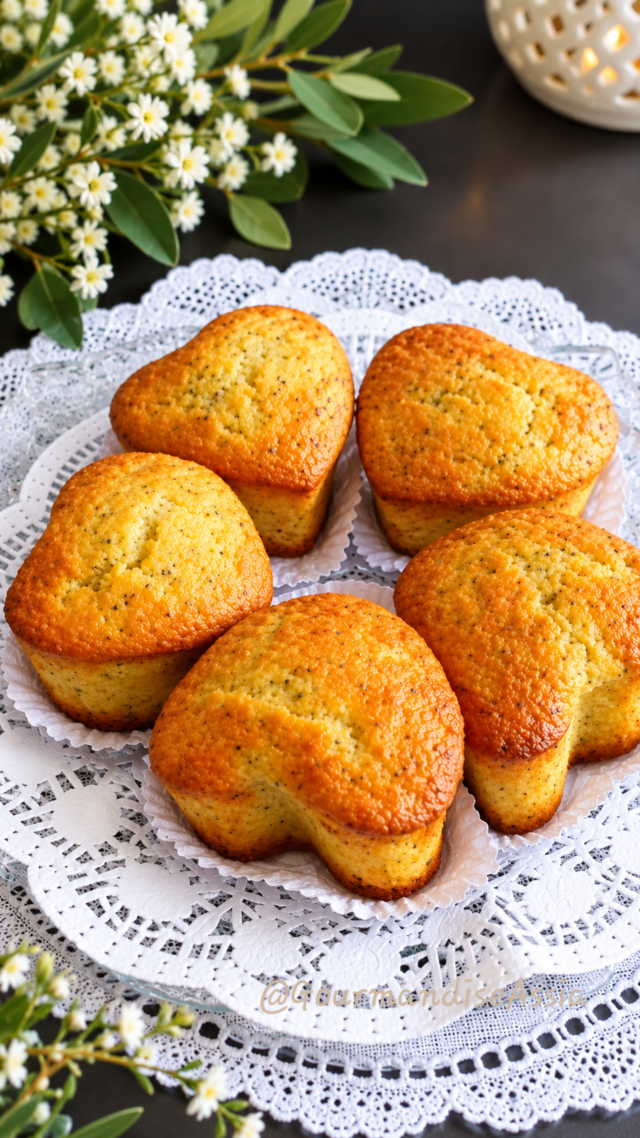 Muffins au Citron Pavot et Coco