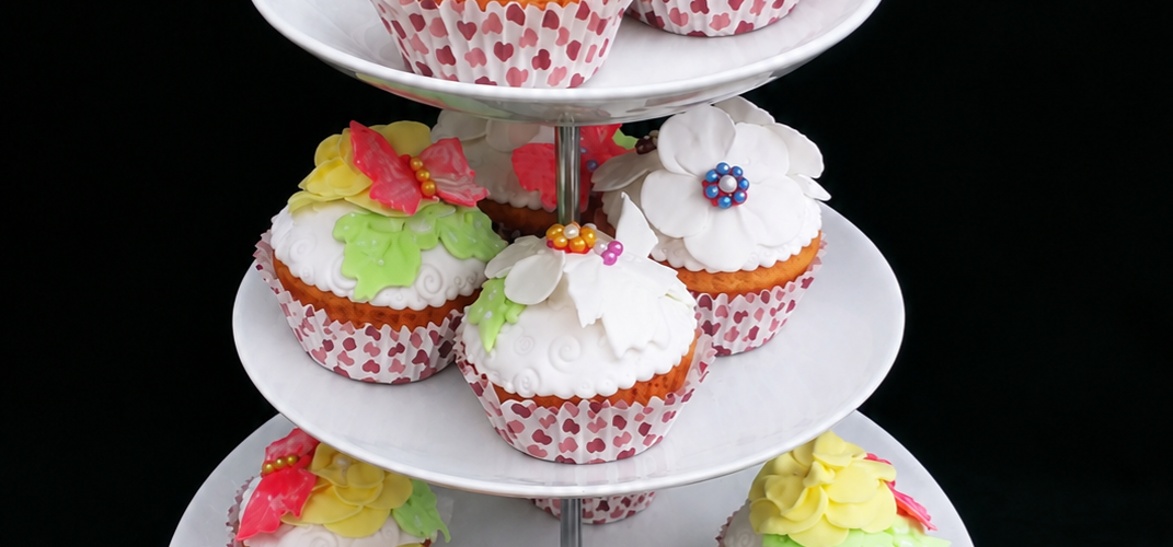 THE Cupcakes avec la Pâte Magique