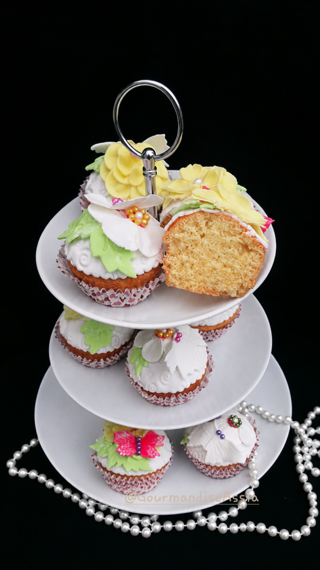 THE Cupcakes avec la Pâte Magique